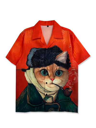 Playera Retro con Estampado de Dibujos Animados Vintage - Image 10