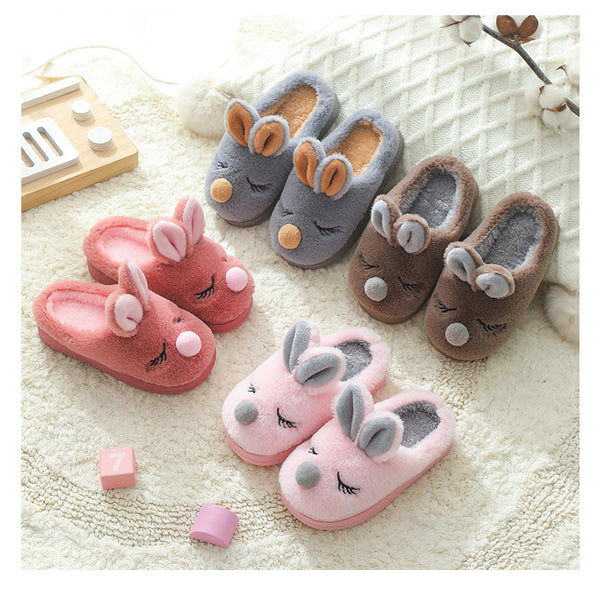 Zapatos Cálidos de Invierno para Niñas - Diseño Adorable con Personajes