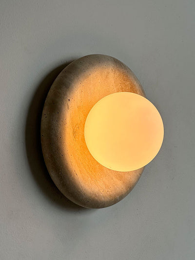 Lámpara de Pared Jade Natural Entrada Lujo Francés - Image 17