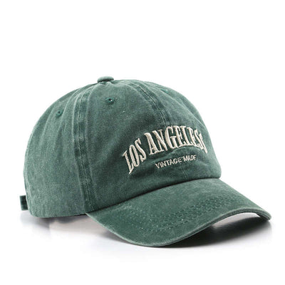 Gorra de Béisbol con Bordado de Letras Desgastadas - Image 14