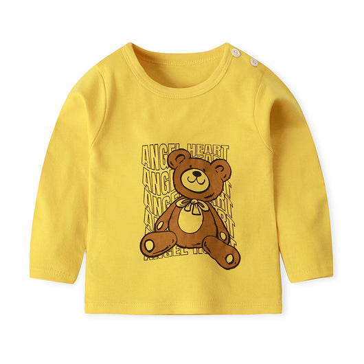 Camiseta de Manga Larga para Niños - Primavera y Otoño - Image 4