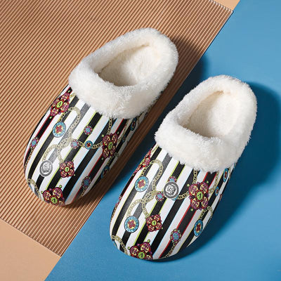 Pantuflas Térmicas Antideslizantes para Parejas - Algodón Impermeable - Image 13