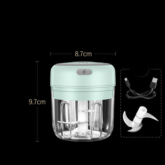 Procesador Eléctrico Mini para Alimentos y Ajo - Tritura, Pica y Mezcla - Image 25
