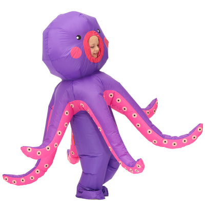 Disfraz Inflable de Pulpo Gigante para Fiestas y Cumpleaños - Image 8