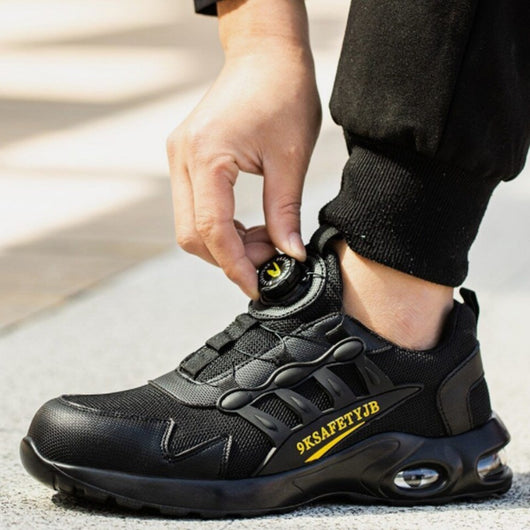 Zapatos de Seguridad Respirable Antiimpacto y Antipunción para Hombre - Image 3