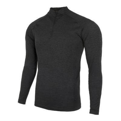 Polera Deportiva Ajustada con Cierre de Cremallera para Entrenamiento y Outdoor - Image 3