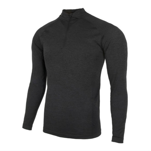 Polera Deportiva Ajustada con Cierre de Cremallera para Entrenamiento y Outdoor - Image 3