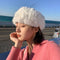Diadema Cruzada Acolchada Extra Calorosa para Mujer