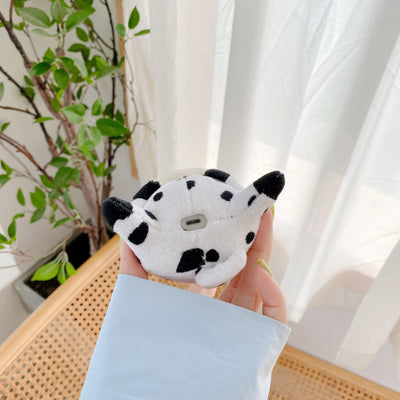 Funda Protectora para Audífonos Bluetooth con Diseño de Vaca Kawaii - Image 3
