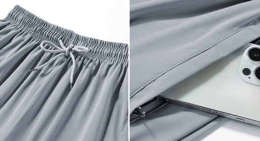 Traje Tres Piezas Ice Silk de Secado Rápido para Hombre - Image 13