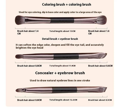 Set de Brochas de Maquillaje Profesional con Espejo Integrado - Image 16