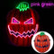 Pink, Green, Red Pumpkin Head