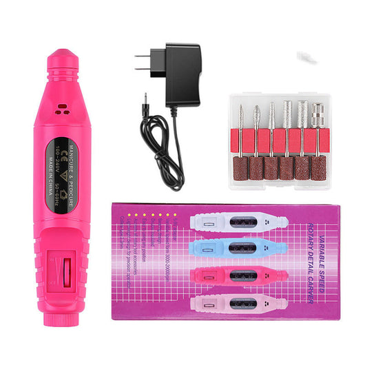 Pulidor de Uñas Portátil USB - Herramienta de Manicura Profesional - Image 8