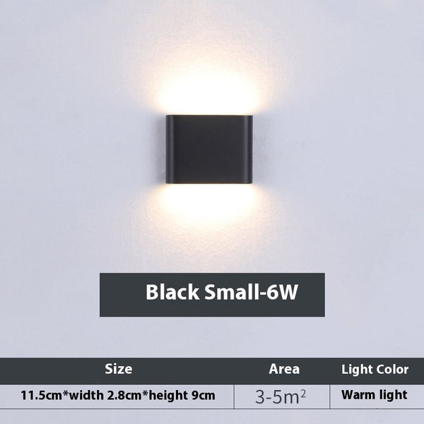 Lámpara LED Rectangular para Exterior - Pared, Patio y Jardín - Image 5
