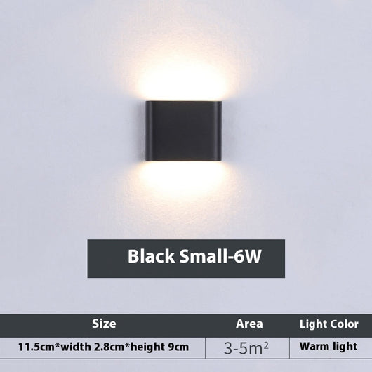 Lámpara LED Rectangular para Exterior - Pared, Patio y Jardín - Image 5