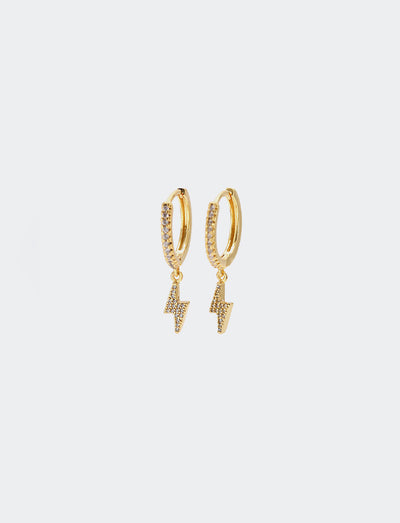 Aretes de Circonita Rayo Elegantes - Accesorios de Moda para Mujer - Image 14