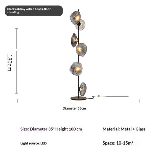 Lámpara de Pie para Sala y Dormitorio con Base de Mesa - Image 15