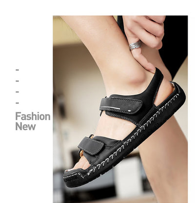 Sandalias de Cuero para Hombre Estilo Casual Moderno - Image 20