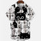 Camisa Estampada Grande para Hombre