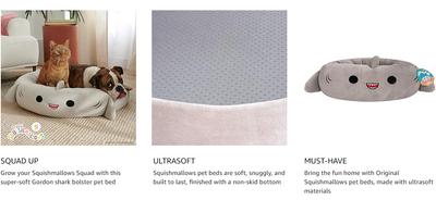 Cama para Mascotas Tiburón - Cómoda Ultrasuave Tamaño Grande - Image 17