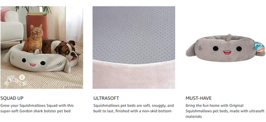 Cama para Mascotas Tiburón - Cómoda Ultrasuave Tamaño Grande - Image 17