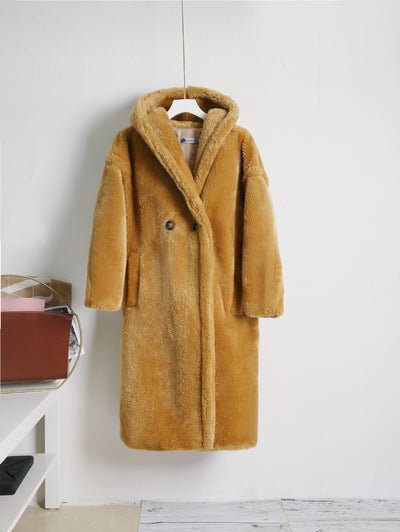 Abrigo de Cashmere Teddy para Mujer - Image 10
