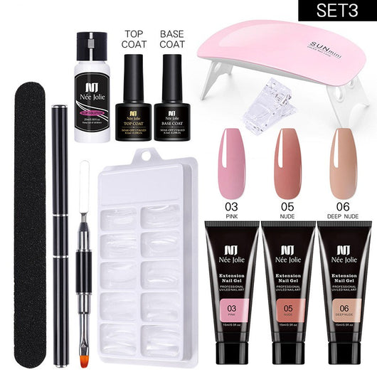 Set de Adhesivo Extendido para Manicura 15ml - Image 4
