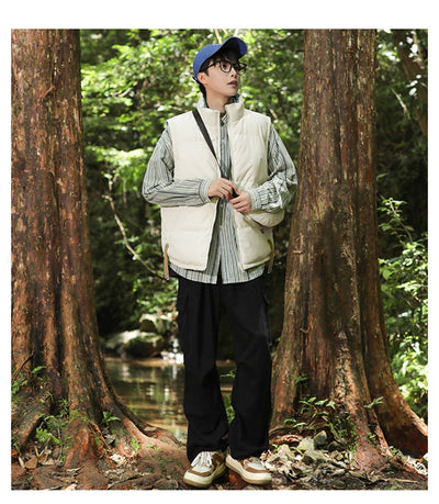 Chaleco Térmico Reversible de Algodón para Hombre y Mujer - Abrigo Invierno - Image 23