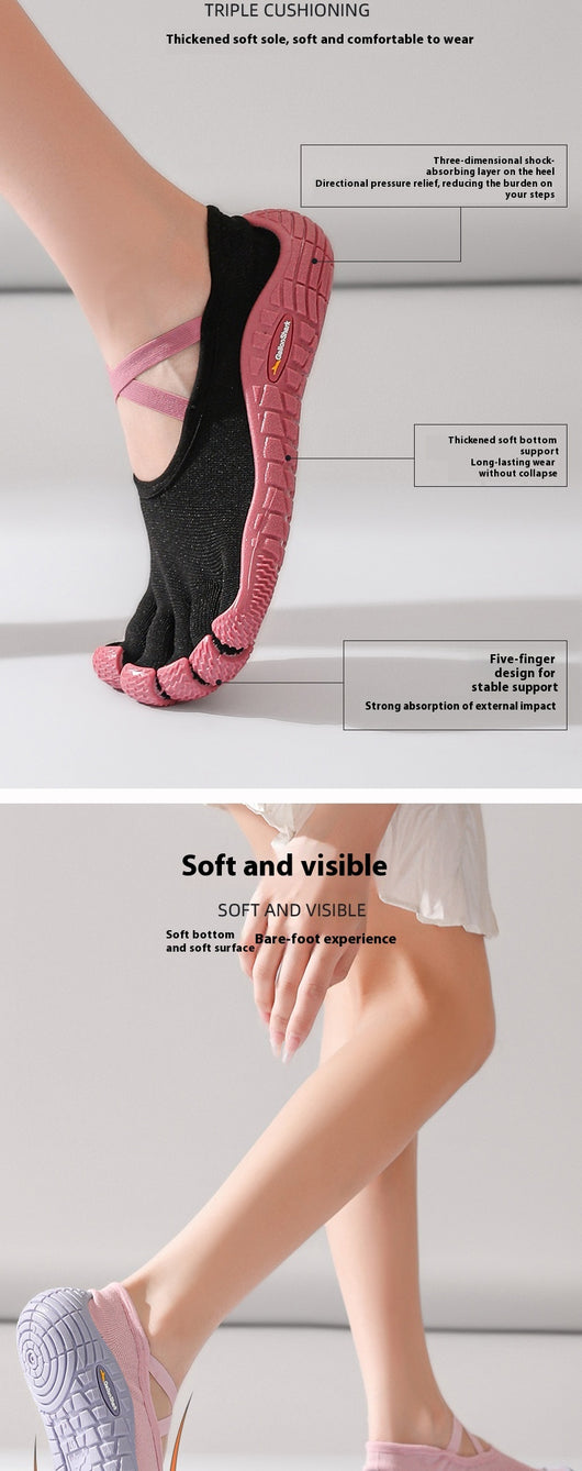 Zapatillas Deportivas Silenciosas para Yoga, Pilates y Ejercicio en Casa - Image 11