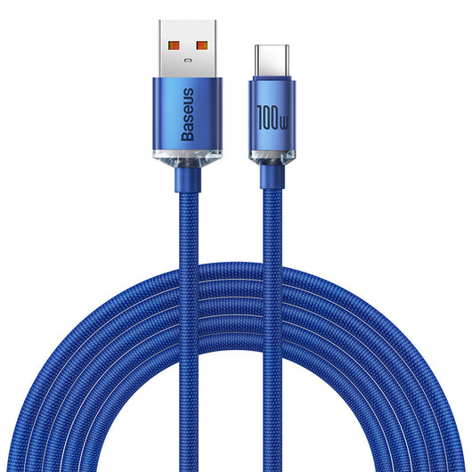 Cable USB-C de Carga Rápida Crystal Shine - Transferencia de Datos - Image 4