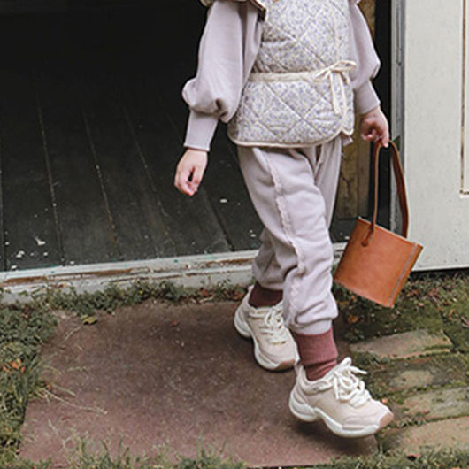 Pantalones de Buzo Niña con Moño Dulce - Image 5