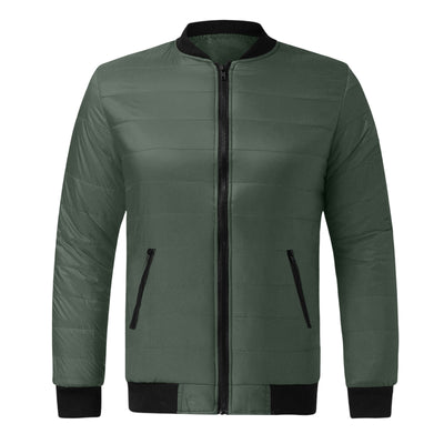 Chaqueta Acolchada de Cuello Alto en Algodón - Estilo Universitario - Image 16