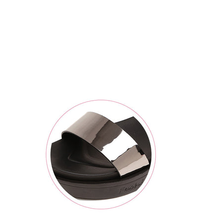 Sandalias Cómodas de Cuero para Mujer con Suela Gruesa y Velcro - Image 12