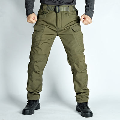 Pantalones Tácticos Invierno Hombre - Forro Polar Impermeables Shark Skin - Image 14