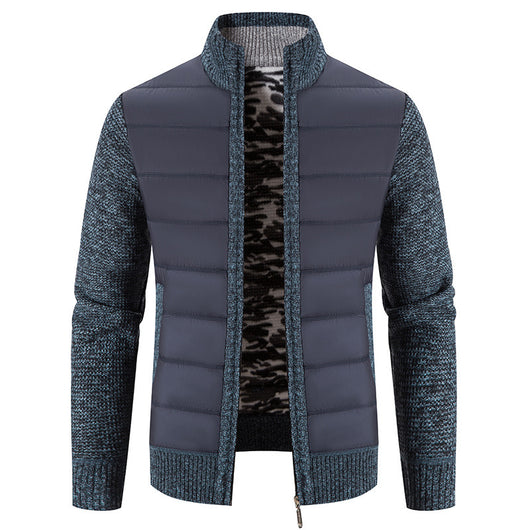 Cardigan Sweater para Hombre con Cuello de Solapa - Image 8