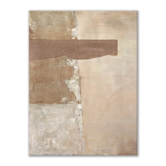 Cuadro Abstracto Grande Hecho a Mano - Arte Texturizado Estilo Medieval Wabi-sabi para Sala - Image 4