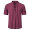 Camisa Cuello Mao Manga Larga Algodón y Lino