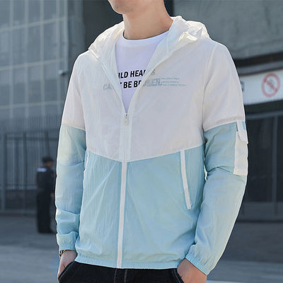 Traje de Protección Solar con Capucha - Tela Transpirable y Costuras Finas para Hombre - Image 4