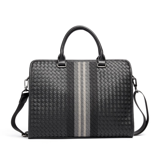 Maletín Profesional Hombre Crossbody Tejido - Bolsa Ejecutiva para Computadora - Image 4