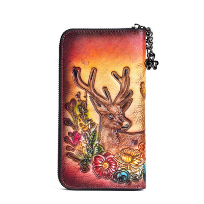 Cartera Clutch Retro con Cierre de Cremallera - Image 7
