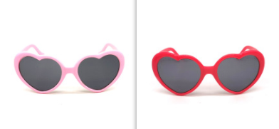 Gafas de Amor con Efectos de Luz LED - Lentes que Cambian de Color - Image 9