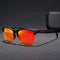 Gafas de Sol Polarizadas Media Montura TR90 para Hombre Estilo Europeo