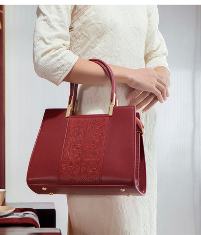 Bolso Rojo de Lujo para Mujer Sofisticada - Image 9