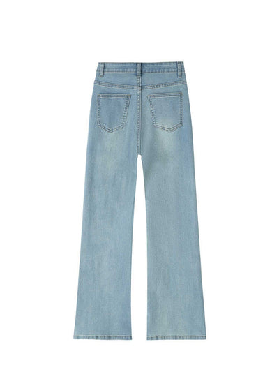 Jeans Skinny Talle Alto Stretch Talla Grande en Tonos Claros - Image 6