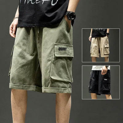 Pantalones Cortos Estilo Coreano para Hombre - Tendencia Verano