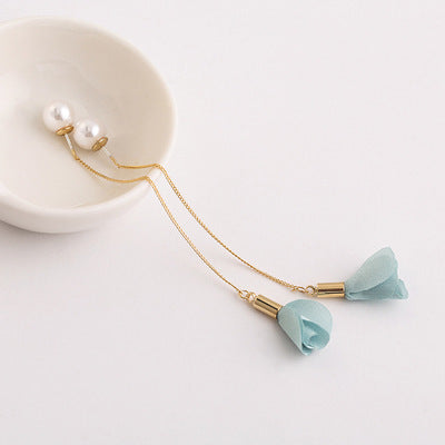 Aretes de Perla con Borlas Elegantes - Image 11