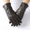 Guantes Largos de Cuero de Cabra para Conducir y Ciclismo - Mujer