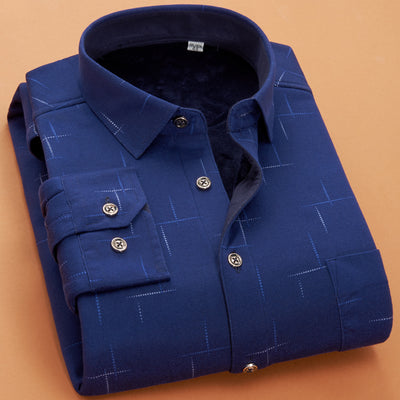 Camisa Térmica Acolchada para Hombre Otoño Invierno - Image 11