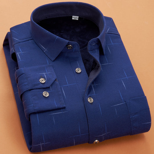 Camisa Térmica Acolchada para Hombre Otoño Invierno - Image 11