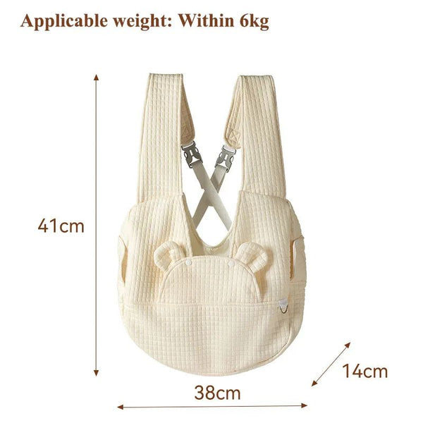 Mochila Transportadora para Mascotas - Diseño Ergonómico Respirable